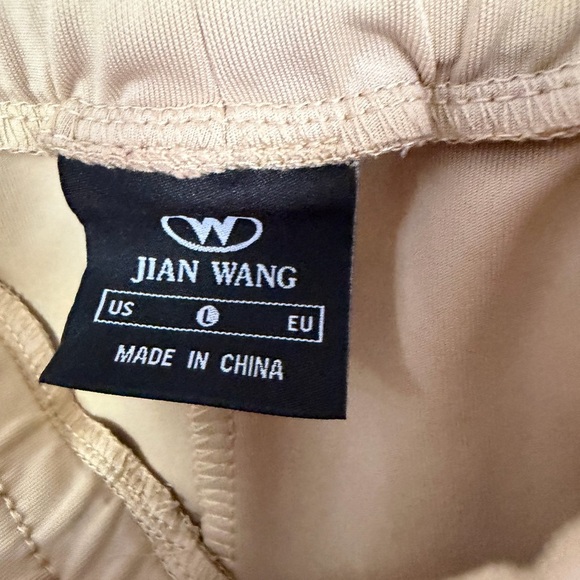 Jian Wang Beige Apparel - Picture 2 of 4